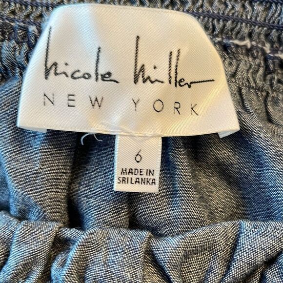 Nicole Miller New York Denim Mini Dress - Picture 6 of 8